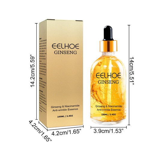 EELHOE Ginseng Essence For Fading Fine Lines, Firming Face, And Moisturizing Skin Serum