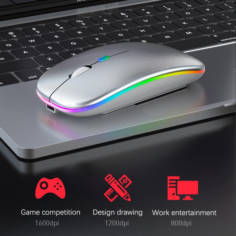 RGB Wireless Bluetooth Mouse