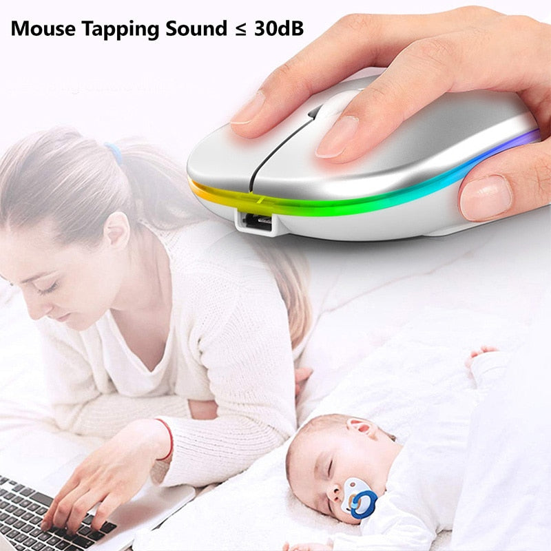 RGB Wireless Bluetooth Mouse