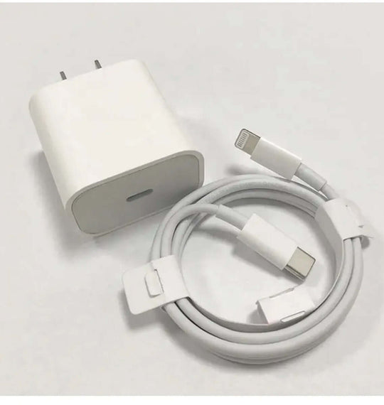 20W USB-C To Lightning  Power Adapter - iPhone,Ipad, AirPods Charger with Fast Charging Cable