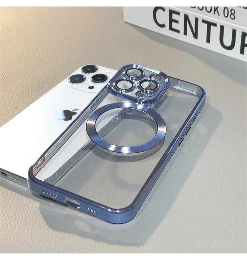 Luxury Transparent Silicone Phone Case